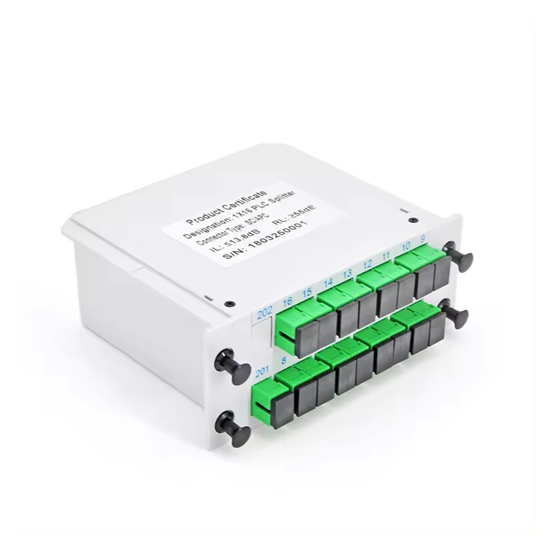 GSG-LGX-1x16-SC APC glasvezel PLC-splitter