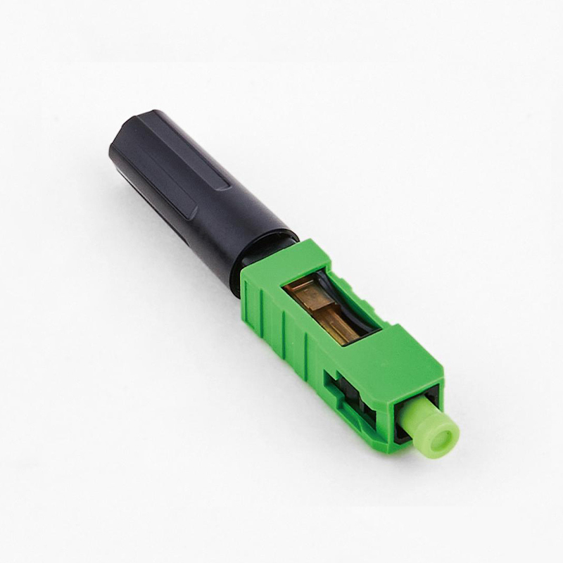 GSG-02W-53mm-APC Horizontale glasvezel snelle connector