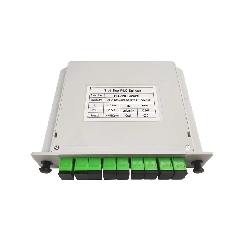 GSG-LGX-1x8-SC APC glasvezel PLC-splitter